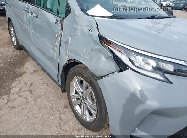 5TDDSKFC6PS084258 2023 TOYOTA SIENNA Blue Widok z przodu