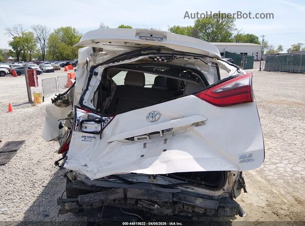 5TDDZ3DC2LS242495 2020 TOYOTA LE White Вид спереду