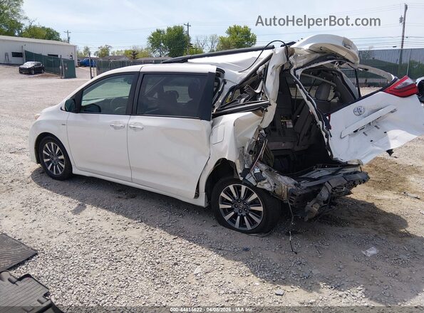 5TDDZ3DC2LS242495 2020 TOYOTA LE White Задня ліва чверть