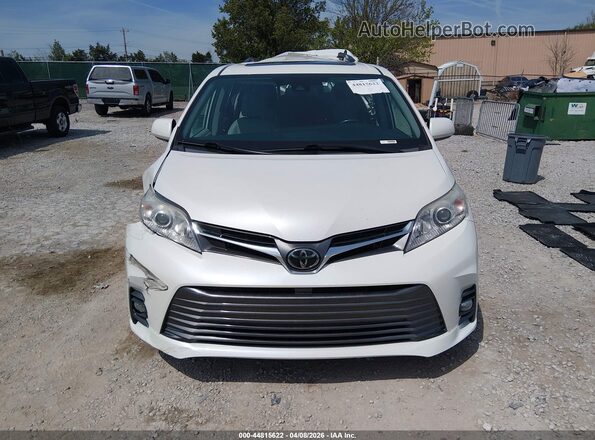 5TDDZ3DC2LS242495 2020 TOYOTA LE White Вид щитка приладів