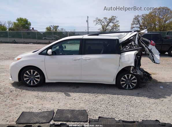 5TDDZ3DC2LS242495 2020 TOYOTA LE White Панорамний вид салону 360°