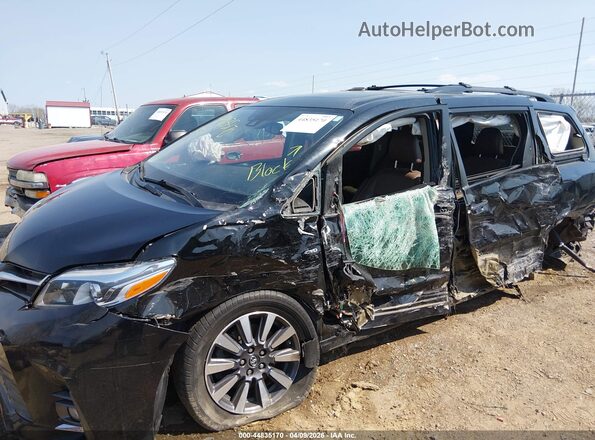 5TDDZ3DC6JS192262 2018 TOYOTA LIMITED Black Widok z przodu