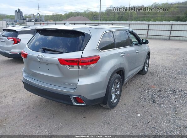 5TDDZRFH0JS876865 2018 TOYOTA LIMITED Silver Rear right