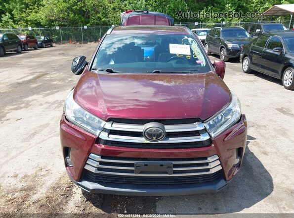 5TDDZRFH4JS838264 2018 TOYOTA LIMITED Red 