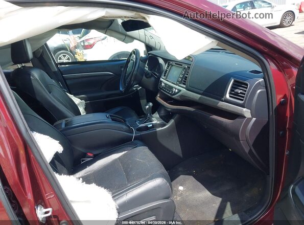 5TDDZRFH4JS838264 2018 TOYOTA LIMITED Red 