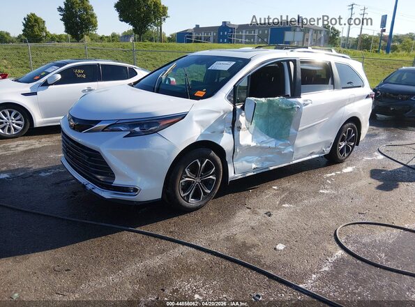 5TDESKFC0SS200745 2025 TOYOTA SIENNA White Przód lewy
