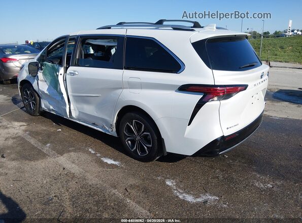 5TDESKFC0SS200745 2025 TOYOTA SIENNA White Tył lewy