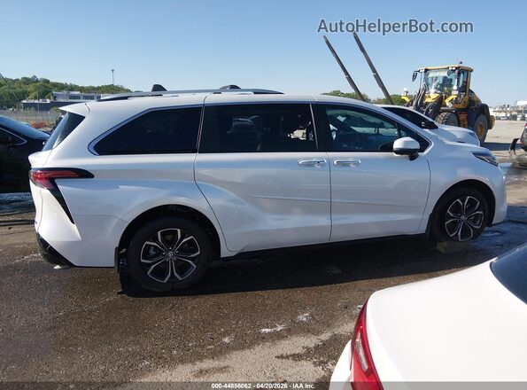 5TDESKFC0SS200745 2025 TOYOTA SIENNA White Widok wnętrza 360 stopni