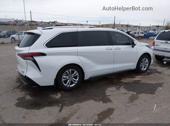 5TDESKFC4PS093285 2023 TOYOTA SIENNA White უკანა მარჯვენა