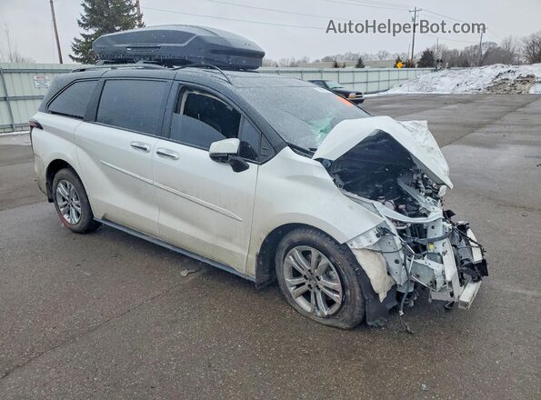 5TDESKFC4RS117314 2024 TOYOTA LIMITED White Передня права чверть
