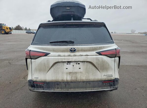 5TDESKFC4RS117314 2024 TOYOTA LIMITED White Вид ззаду