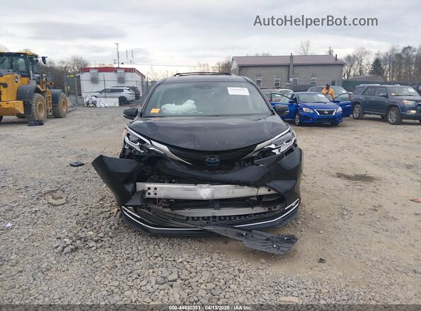 5TDESKFC5PS082442 2023 TOYOTA SIENNA Black Вид щитка приладів