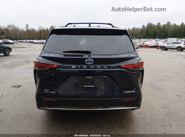 5TDESKFC9SS188322 2025 TOYOTA SIENNA Blue 