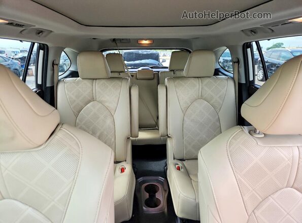 5TDFARAH7MS010351 2021 TOYOTA HIGHLANDER HYBRID White უკანა სავარძლების ხედი