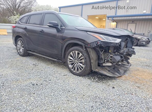 5TDFZRAH0MS082680 2021 TOYOTA HIGHLANDER Black 
