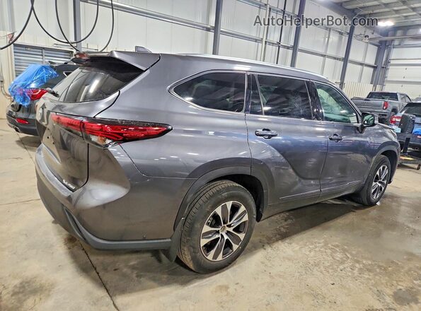 5TDGZRBH1MS086868 2021 TOYOTA LE Gray Հետևի աջ