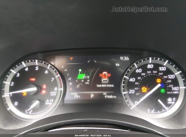 5TDGZRBH7MS539441 2021 TOYOTA LE Белый Вид задних сидений