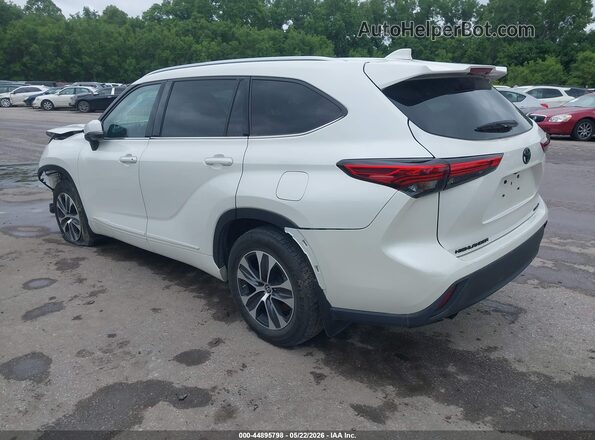 5TDGZRBH7MS539441 2021 TOYOTA LE Белый Задняя левая четверть