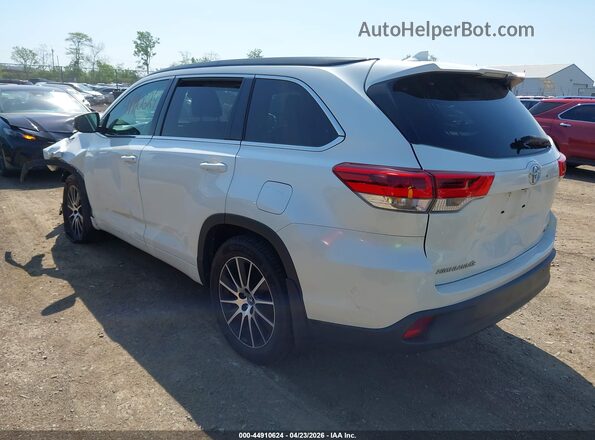 5TDJZRFH3JS536757 2018 TOYOTA HIGHLANDER White Հետևի ձախ
