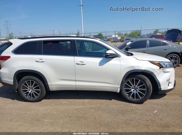 5TDJZRFH3JS536757 2018 TOYOTA HIGHLANDER White Սալոնի հետևի տեսք