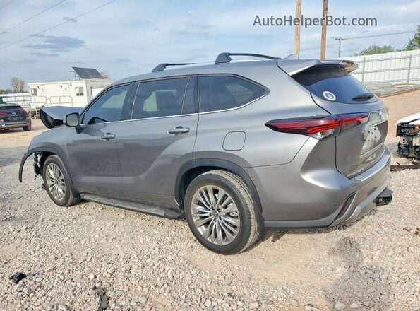 5TDKDRBH0SS583254 2025 TOYOTA HIGHLANDER Silver Rear left