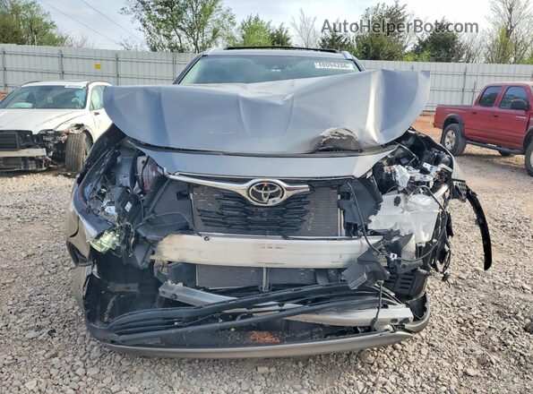 5TDKDRBH0SS583254 2025 TOYOTA HIGHLANDER Silver Front view