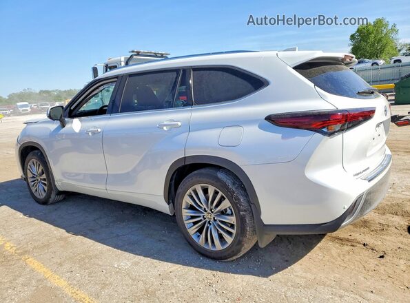 5TDKDRBH1SS592013 2025 TOYOTA HIGHLANDER White უკანა მარცხენა