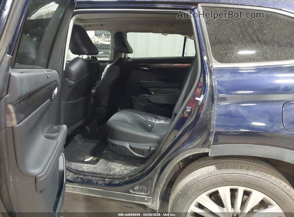 5TDKDRBH4SS578266 2025 TOYOTA HIGHLANDER Blue VIN კოდის სტიკერის ხედი