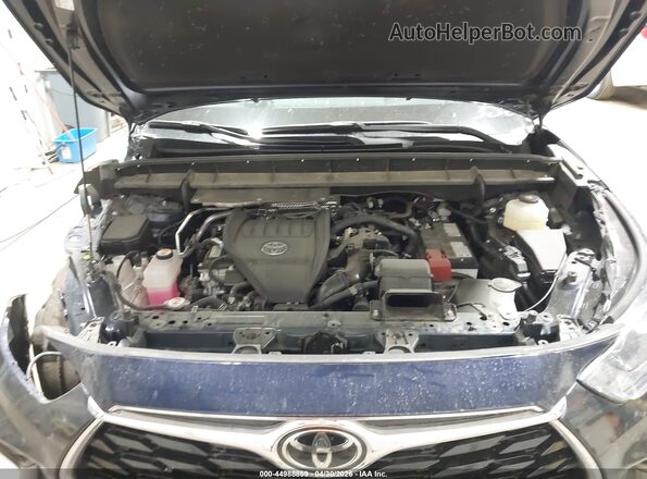 5TDKDRBH4SS578266 2025 TOYOTA HIGHLANDER Blue უკანა ხედი