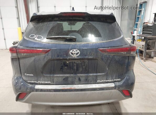 5TDKDRBH4SS578266 2025 TOYOTA HIGHLANDER Blue 
