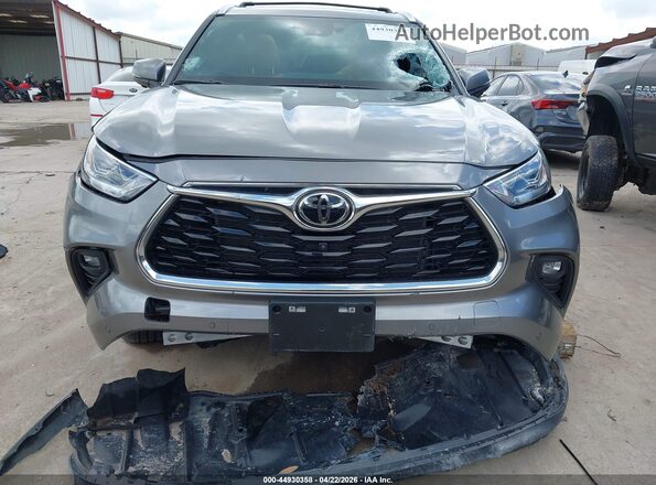 5TDKDRBH7TS599159 2026 TOYOTA HIGHLANDER Gray ხელსაწყოთა პანელის ხედი