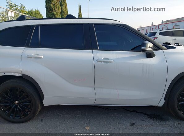 5TDKDRBH9SS587576 2025 TOYOTA HIGHLANDER Белый Панорамный вид салона 360°