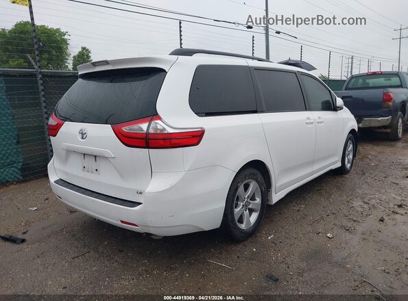 5TDKZ3DC8JS921658 2018 TOYOTA LE White Tył prawy