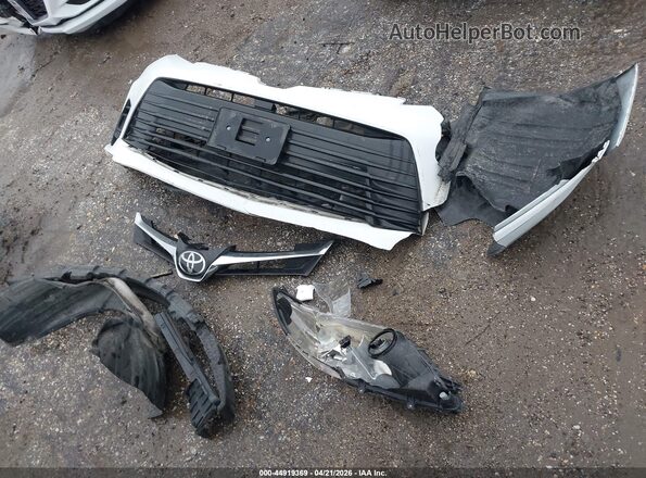5TDKZ3DC8JS921658 2018 TOYOTA LE White Widok zestawu wskaźników