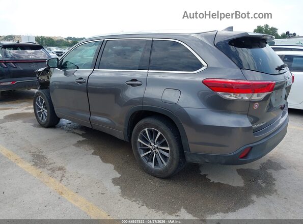 5TDKZRFH6JS541004 2018 TOYOTA LE Gray Задня ліва чверть