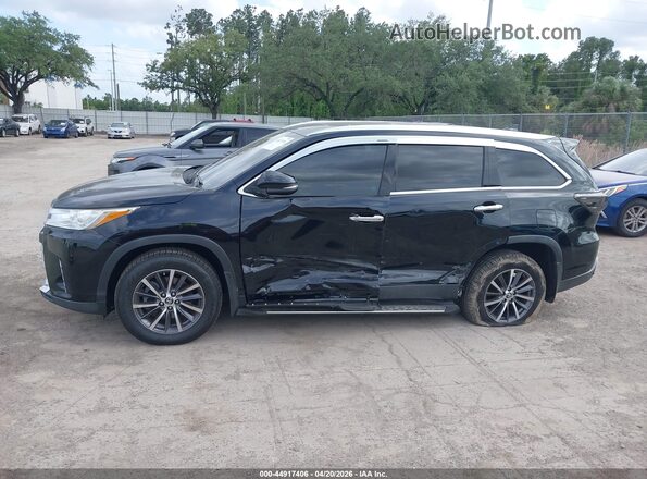 5TDKZRFH7KS357451 2019 TOYOTA LE Black წინა ხედი