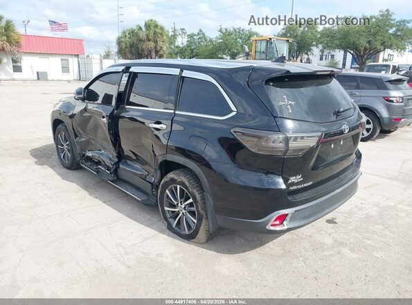 5TDKZRFH7KS357451 2019 TOYOTA LE Black უკანა მარცხენა