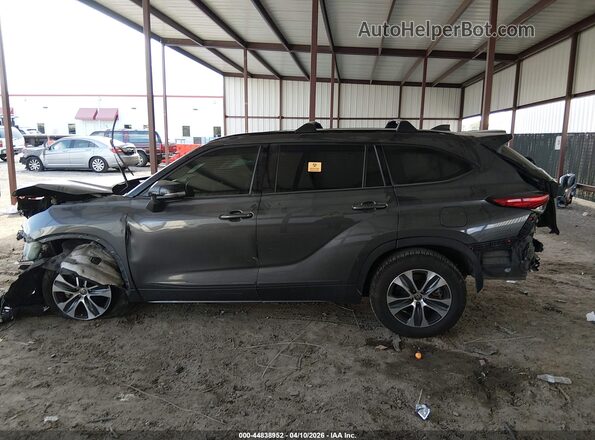 5TDLZRAH4MS032822 2021 TOYOTA HIGHLANDER Black Սալոնի 360 աստիճան տեսք