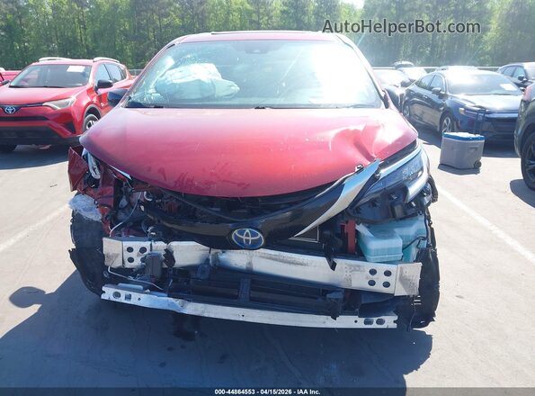 5TDXRKEC5MS016670 2021 TOYOTA SIENNA Red წინა ხედი