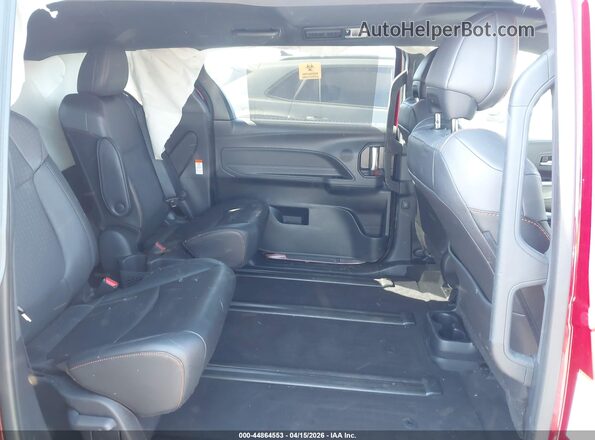 5TDXRKEC5MS016670 2021 TOYOTA SIENNA Red VIN კოდის სტიკერის ხედი