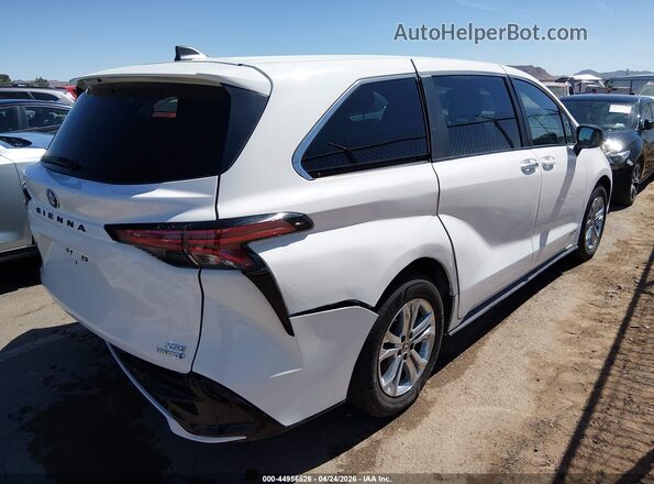 5TDXSKFC8MS002829 2021 TOYOTA SIENNA White Trasero derecho