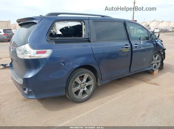 5TDXZ3DCXJS945241 2018 TOYOTA SIENNA Gray Հետևի աջ