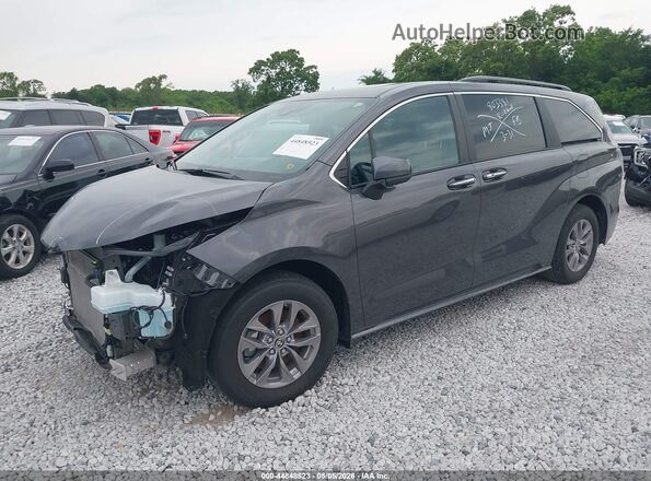 5TDYRKEC1SS227253 2025 TOYOTA LE Серый Передняя левая четверть