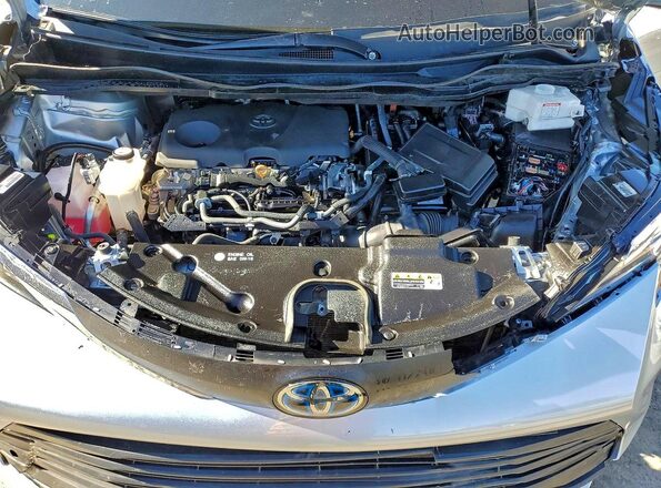 5TDYRKEC2MS029736 2021 TOYOTA LE Silver 