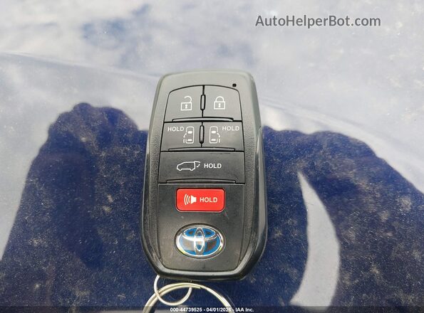 5TDYRKEC8MS059470 2021 TOYOTA LE Синий Вид панели приборов
