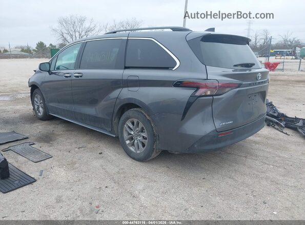 5TDYSKFC4SS208747 2025 TOYOTA LE Серый Задняя левая четверть