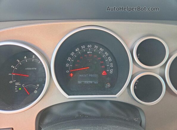5TDYY5G17GS062574 2016 TOYOTA SEQUOIA White Սարքավորումների վահանակի տեսք