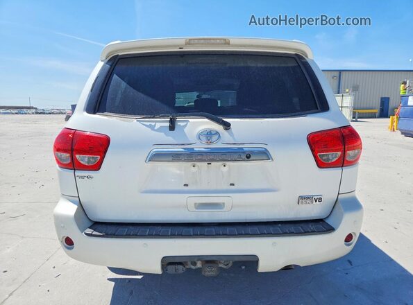 5TDYY5G17GS062574 2016 TOYOTA SEQUOIA White Հետևի տեսք