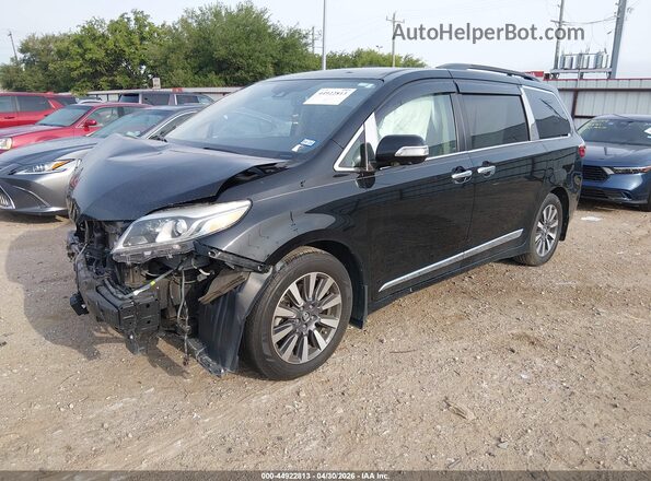 5TDYZ3DC5KS973941 2019 TOYOTA LIMITED Black Przód lewy