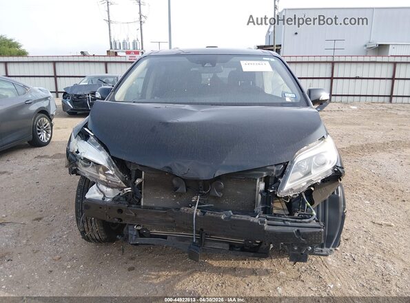 5TDYZ3DC5KS973941 2019 TOYOTA LIMITED Black Widok wnętrza z tyłu
